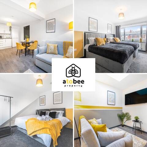Spacious 5-bed 5 en-suite apartment in Manchester