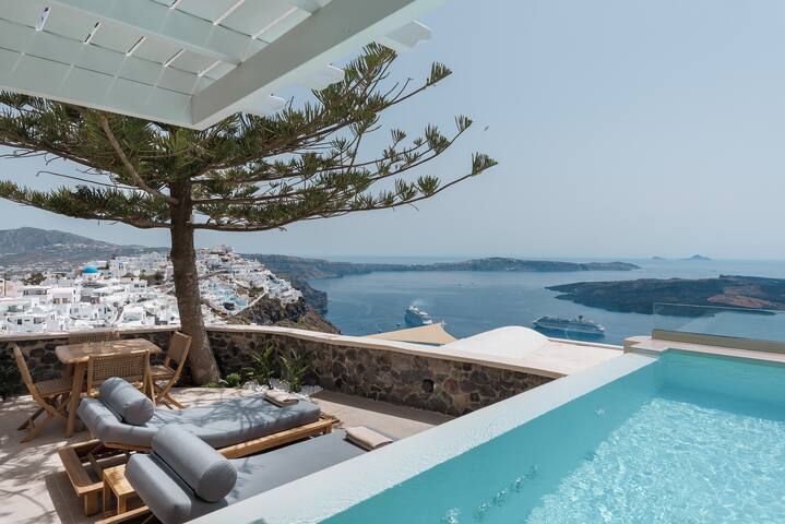 Morfes 2BDR aprt with Plunge pool and Caldera View