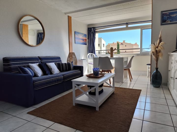 Appartement F3 (6 Couchages) Avec Garage Privé - Agde
