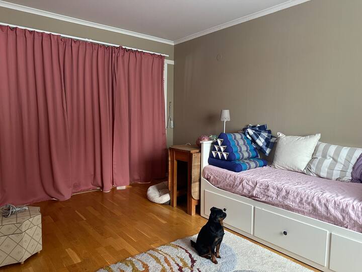 Divan krevat me hapësirë për dy persona