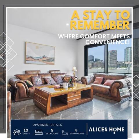 Waterfront Gem in Dockland Expansive 5BR/4BA C8