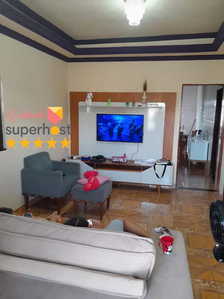Casa Espaçosa E Acolhedora Prox. Centro - Camaçari - Camaçari