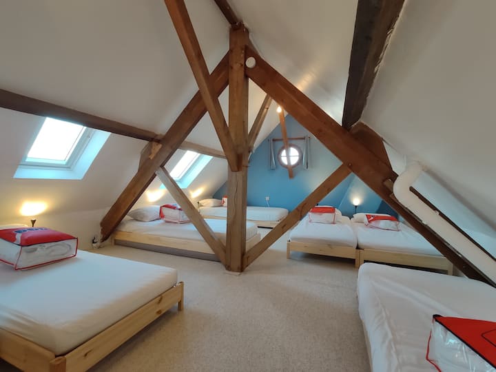 en option : dortoir 6 lits