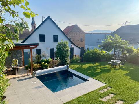 Chez "L" in Alsace
house with pool
4 Bed./2 Bath.