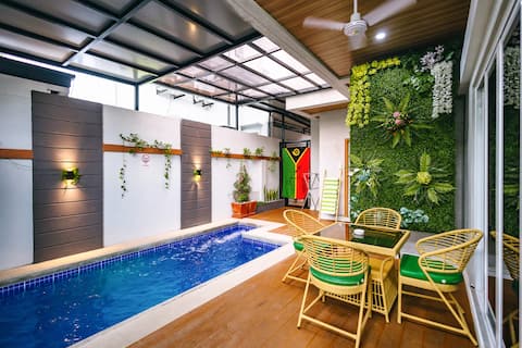 Vanuatu Island inspired 3BR Villa w/ Private Pool