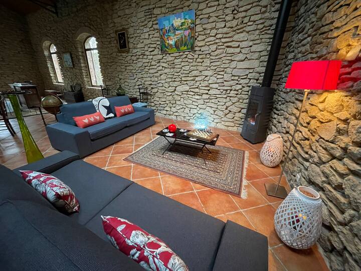Maison De 1820 Dans La Verdure Au Pied Du Ventoux - Malaucène