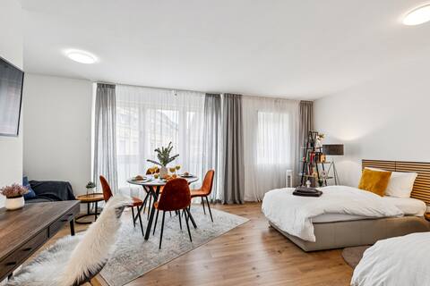 Gelbe Koffer - Comfort Apartment Neunkirchen