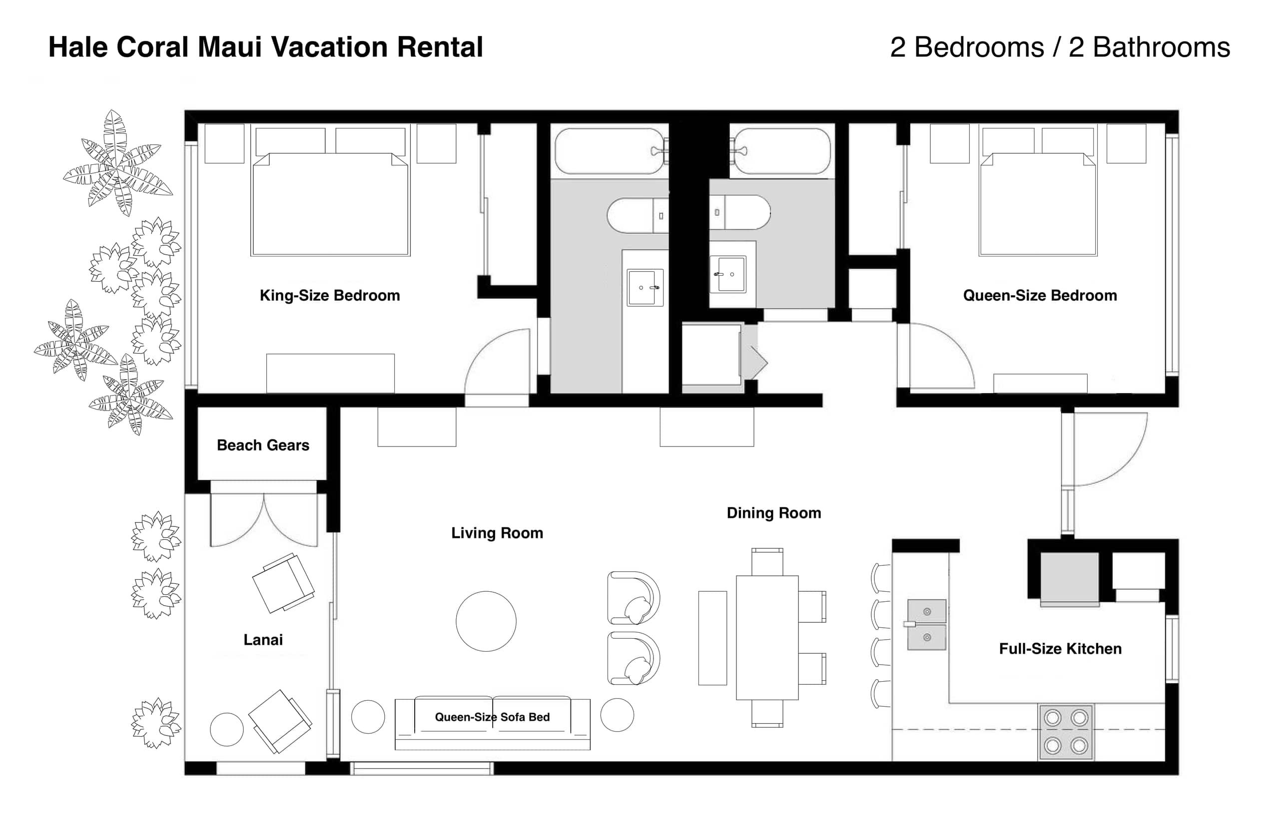 Condo in Kihei · ★4.97 · 2 bedrooms · 3 beds · 2 baths - Image 5