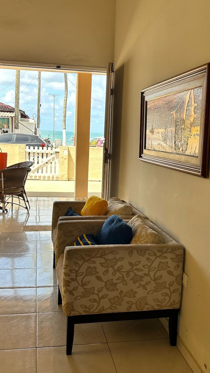 Casa A Beira-mar Com Linda Vista - Maragogi