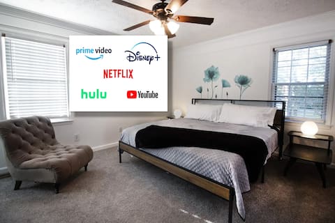 3BR Family Home in Austell / Mableton -Fast WiFi