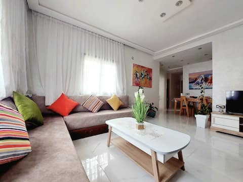 Sumptuous, chic neighborhood 10 min Medina