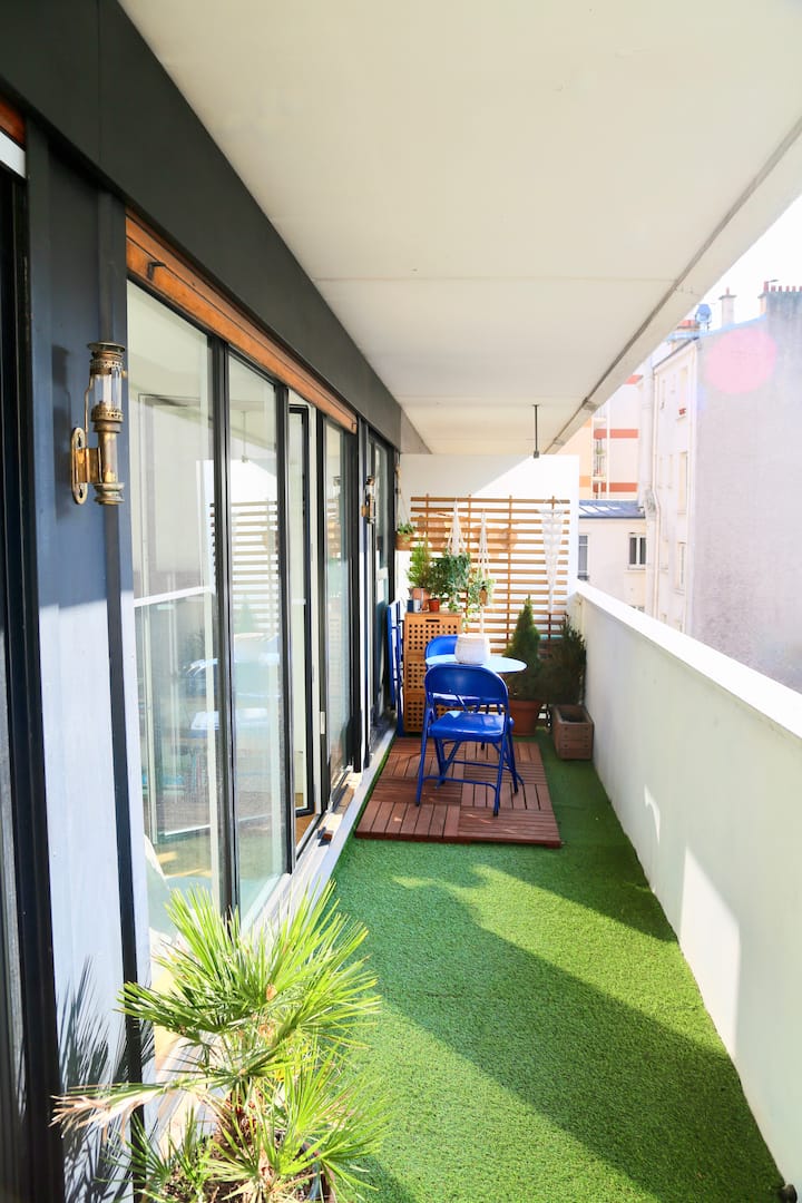 Appartement Calme Avec Balcon Ensoleillé (11e) - Paris 20e Arrondissement