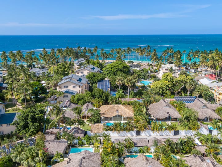 C2 Starlink Villa Private Pool 80 M Beach - Las Terrenas