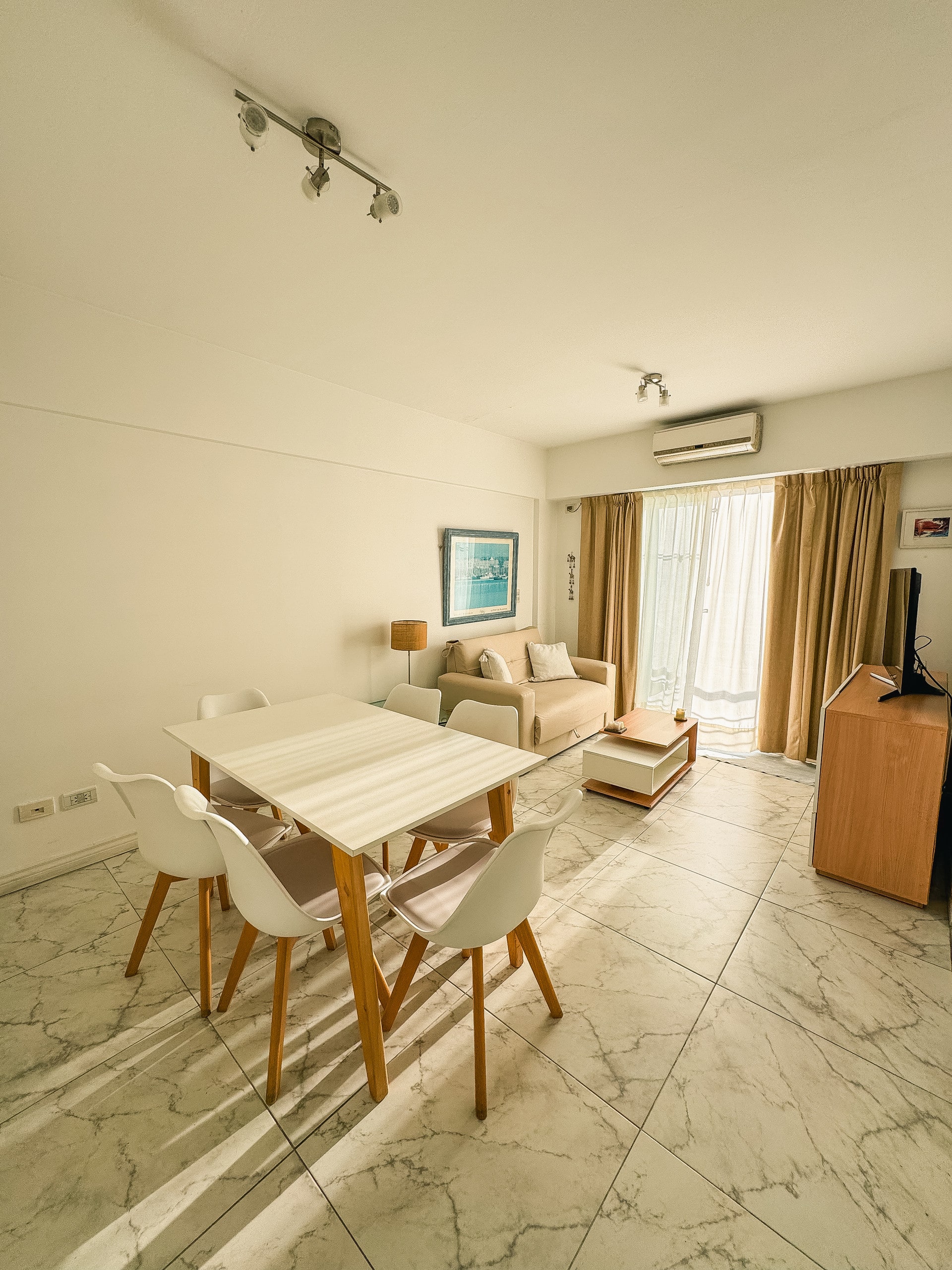 Apartamento de 1 quarto em Belgrano com varanda e terraço