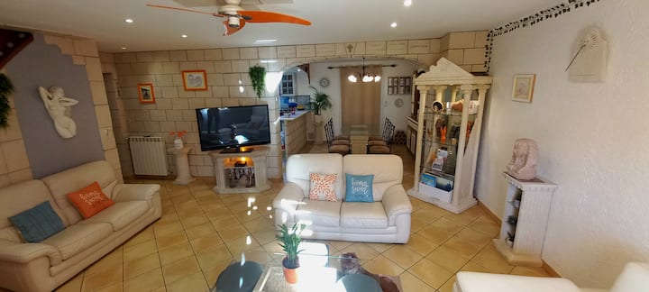 Villa T5 /Jardin, Clim Proche Plages - 6 Personnes - Carqueiranne