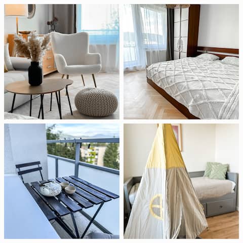 Beautiful  apartment with two bedrooms + parking