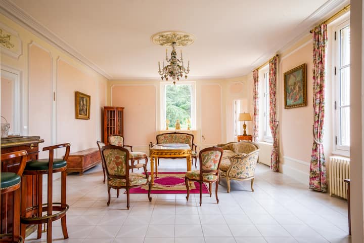 Superbe Château Du 19eme En Touraine 15 P. - Langeais