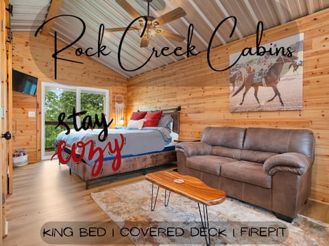 Successful Airbnb property: #1 @ Rock Creek Cabins | 15 min. to Bathhouse Row! in Rockwell