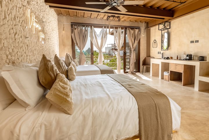 Exclusive Room W/ 2qb & Private Terrace With Tub - Holbox