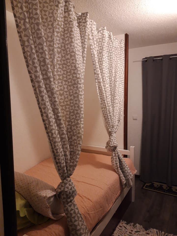 Sehemu ya chumba cha kulala