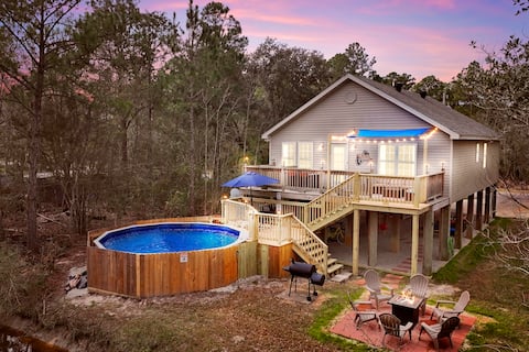 Waterfront Pool, Hot Tub, Game Area Bay St. Louis