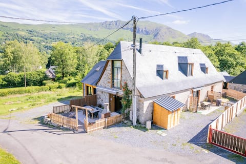 Cozy barn – Breathtaking view of the Val d'Azun