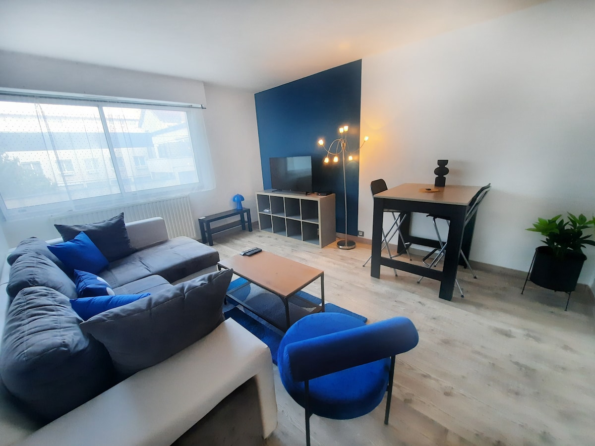 Airbnb performant: Les Buttes - Apt 4 People, 1 Bedroom - Private Parking à Jouvence