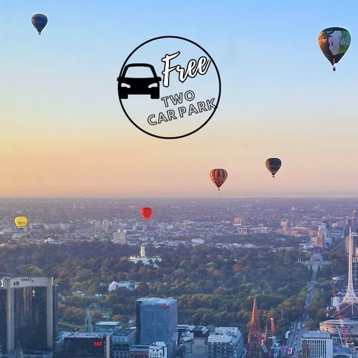 57f Luxury Melb Cbd 3br.2bath. 8pax. Free 2carpark - Melbourne