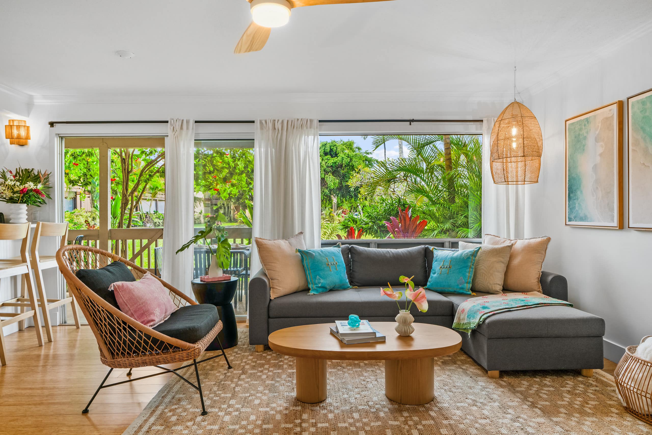 Kauai Oasis | NEW Design • Luxe, AC, Pool, Beaches - Image 3