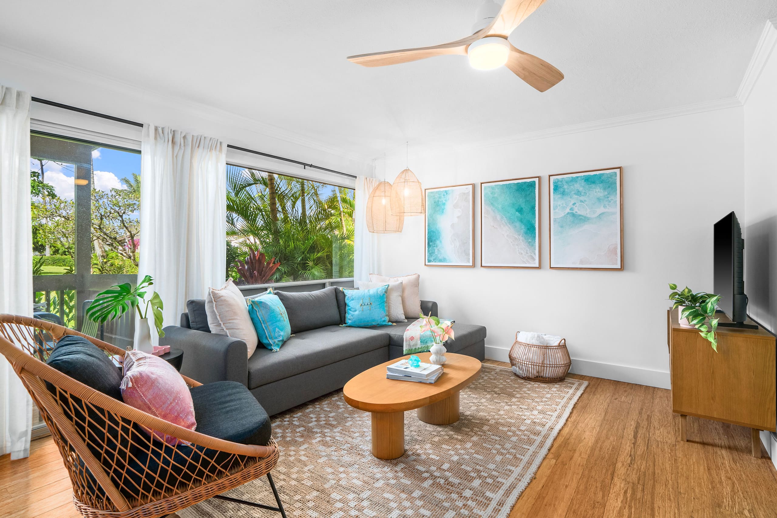 Kauai Oasis | NEW Design • Luxe, AC, Pool, Beaches - Image 5