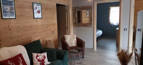 Top performing Airbnb: Nice Apartment in Chalet Ground Floor 4p SPA 3 Bds in Saint Jean De Sixt