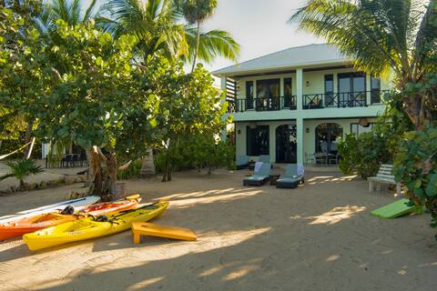 2 Bedroom Beach Front Rental Hopkins, Belize