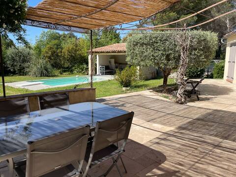 Villa Provençale pool garden, 4 bedrooms