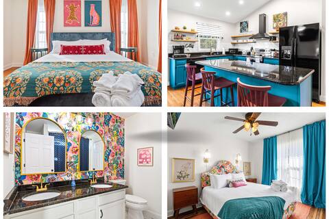 Eclectic Escape: Hot Tub, Game Room, Movie Theater