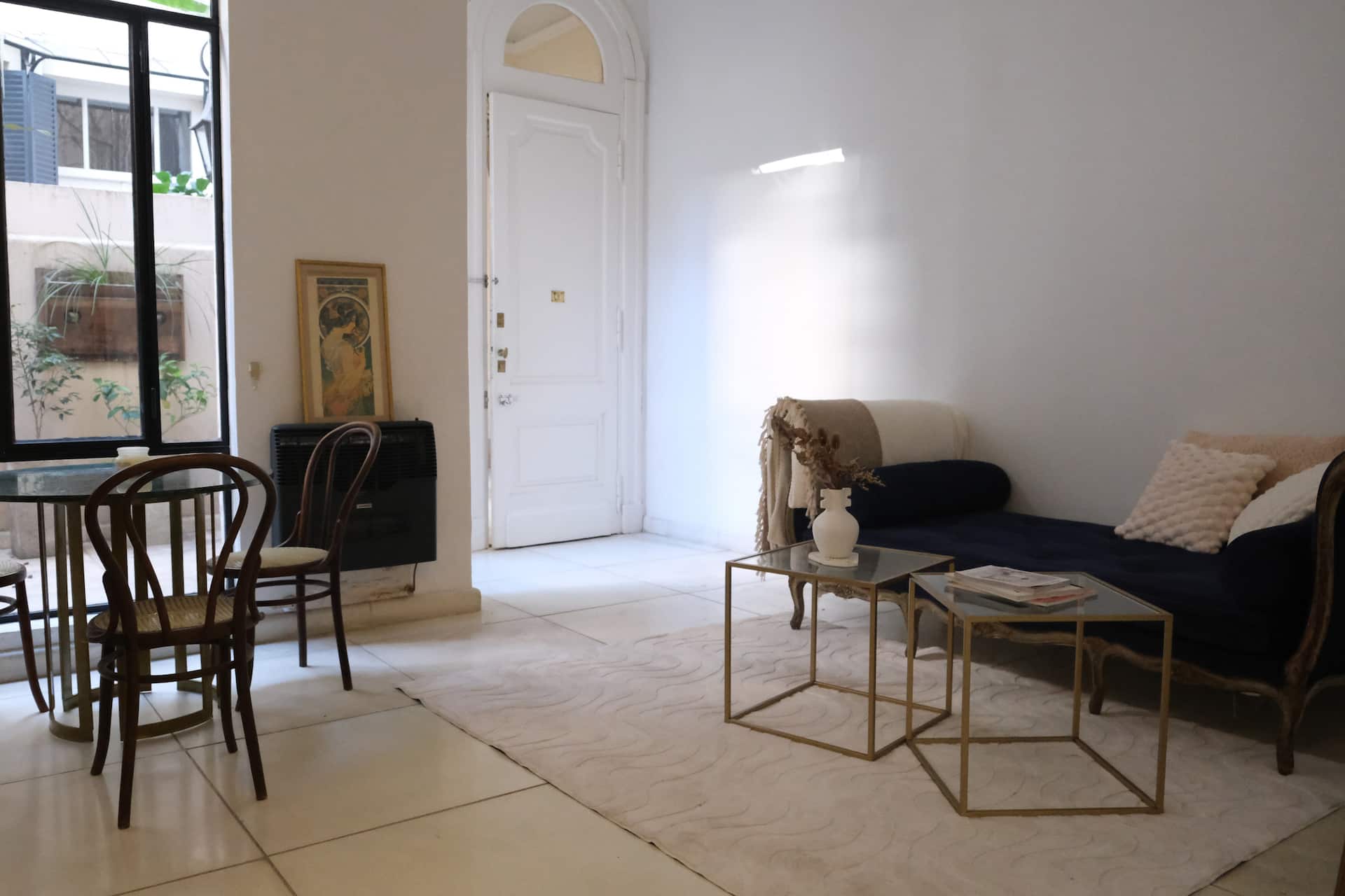 Apartamento de 1 quarto no térreo em Palermo