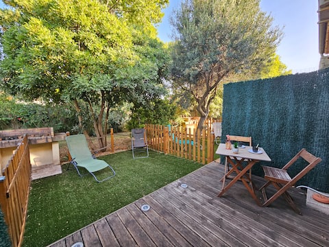 L'Escapade des Flamants Roses Cottages: Les Palmiers