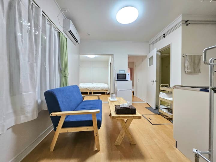 5 Min. From The Subway Station! 2dk Apartment #108 - Sapporo