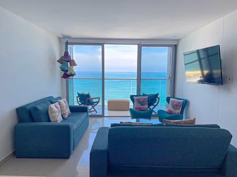 Successful Airbnb property: Relaxing Beach Retreat at Morros City in Bocagrande