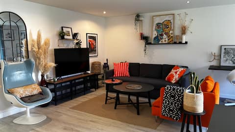 Cozy and bright apartment just outside Geneva