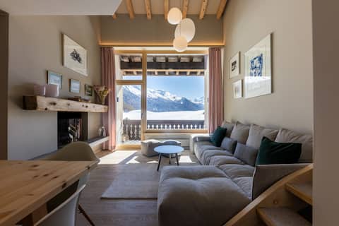 The new penthouse Surlej/St. Moritz