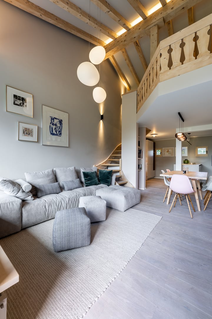 Two-level Penthouse With Stunning Mountain Views - Saint-Moritz