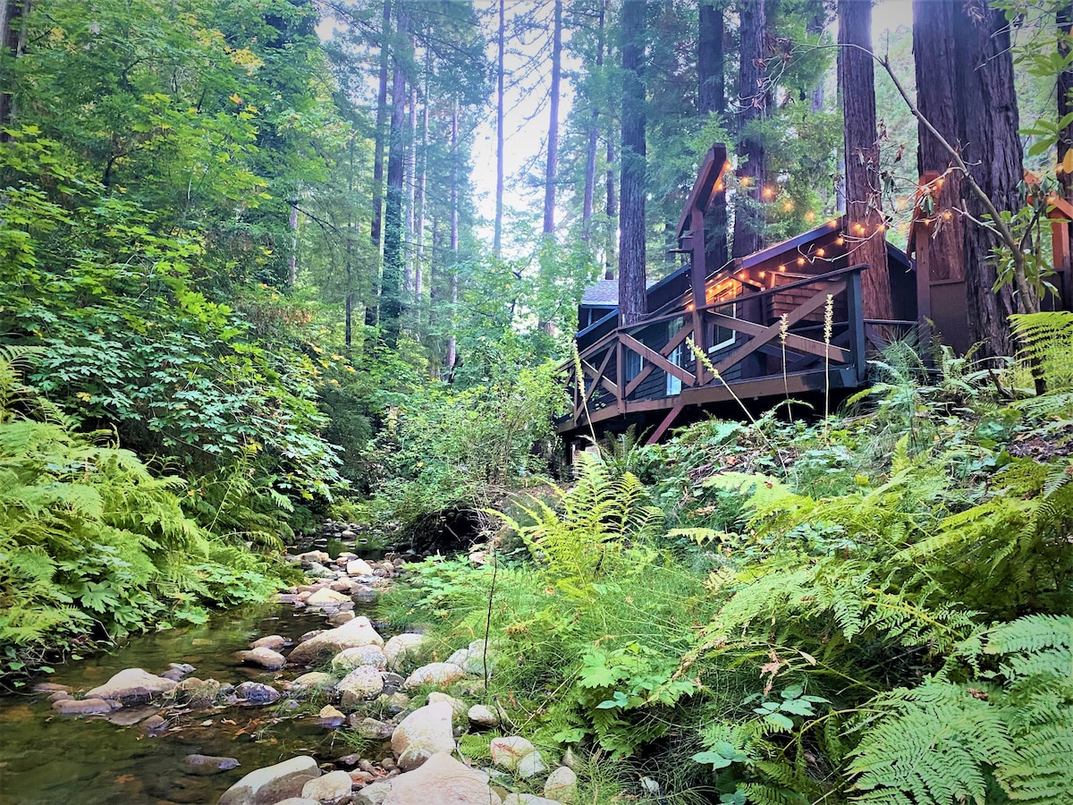 Creekside Haven in Redwoods & Free Parking Houses for Rent in Ben