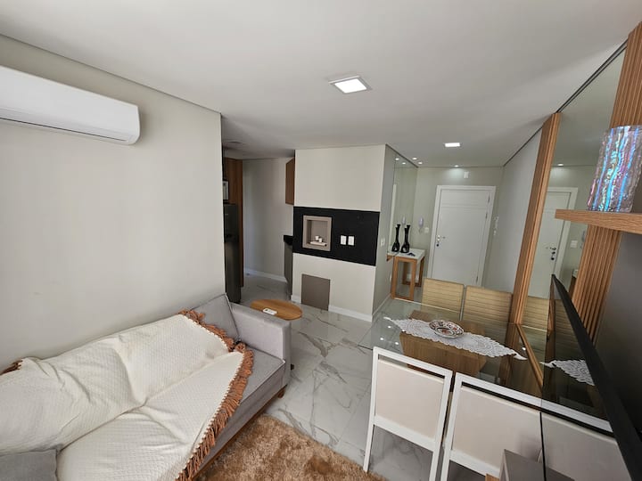 Apt. 906 1 Dormitório Completo Academia Rooftop. - Xangri-lá