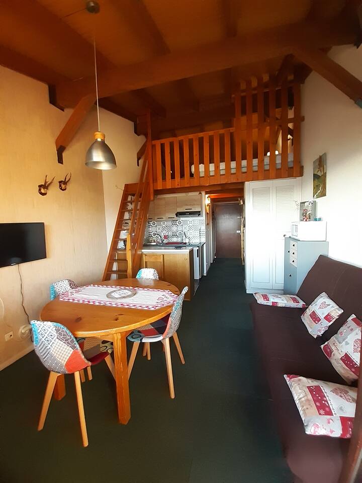 Studio Mezzanine Vue Montagne - Font-Romeu-Odeillo-Via