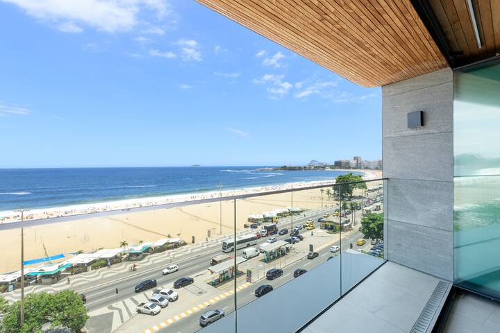 Apto Lux Atlantica frente Praia Copacabana 9º and gallery image 4
