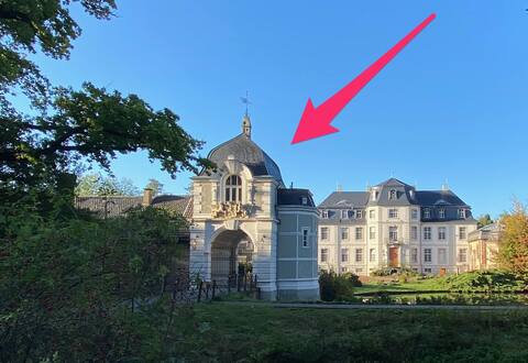 1-room loft in the gatehouse of Schloss Türnich