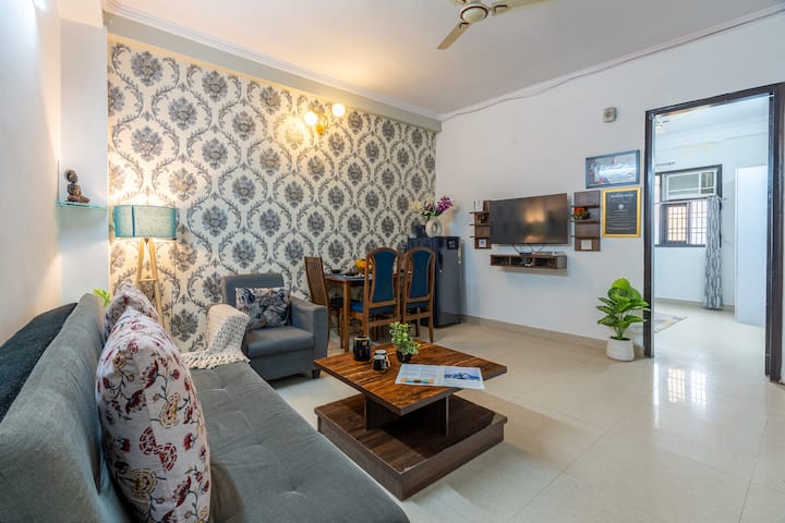 Homlee-vintage 2bhk-fort View-bharat Mandapam-ndls - Delhi, Hindistan