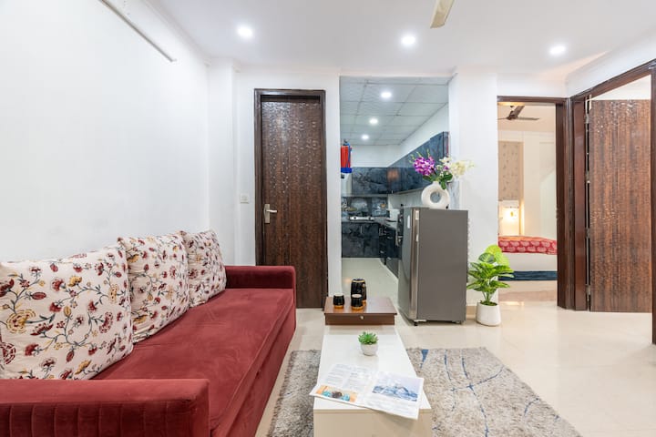 Homlee-vintage 2bhk-fort View-ndls-bharat Mandapam - Nueva Delhi