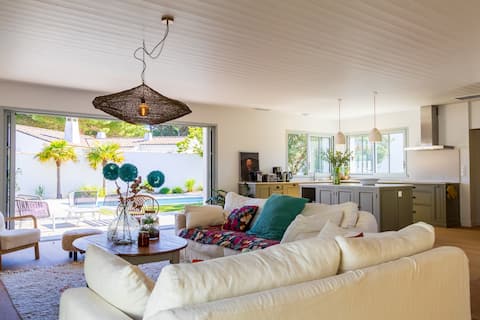 Villa Évasion Ré – Piscine & Plage à 200m