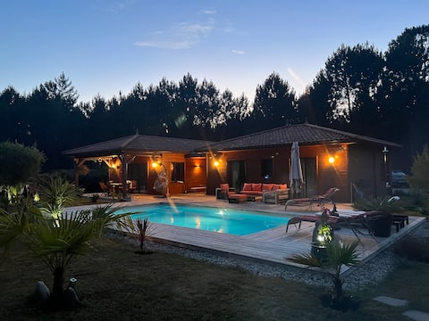 Villa " Le Chalet d 'Eden " near beaches and Ocean